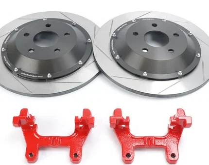 Paragon 2-piece Rotors Rear Pair 340/350x11mm