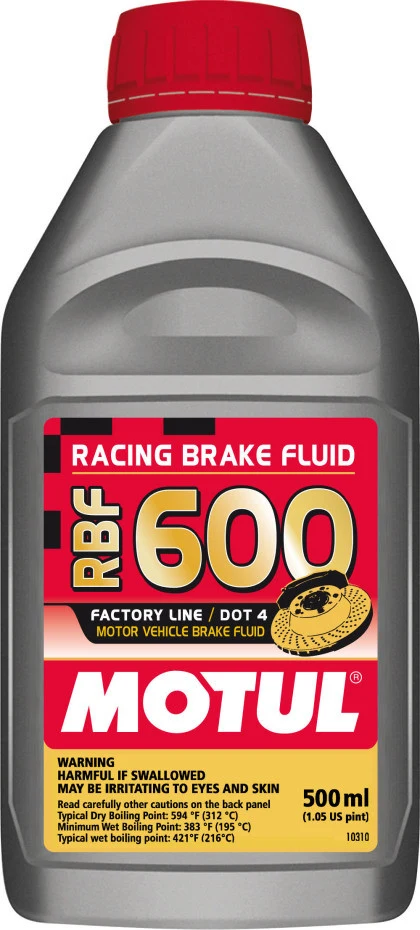 Motul 1L Brake Fluid RBF 600 - Racing DOT 4