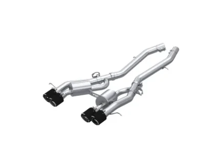 MBRP 2021+ BMW M3/M4 3in Axle Back Dual Rear Exit w/ T304 SS Carbon Fiber Tips