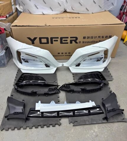 Yofer white pearl front bumper